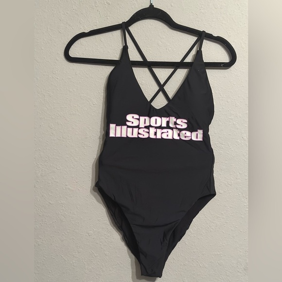 NWT Black Sports Illustrated Swimsuit - Picture 2 of 12